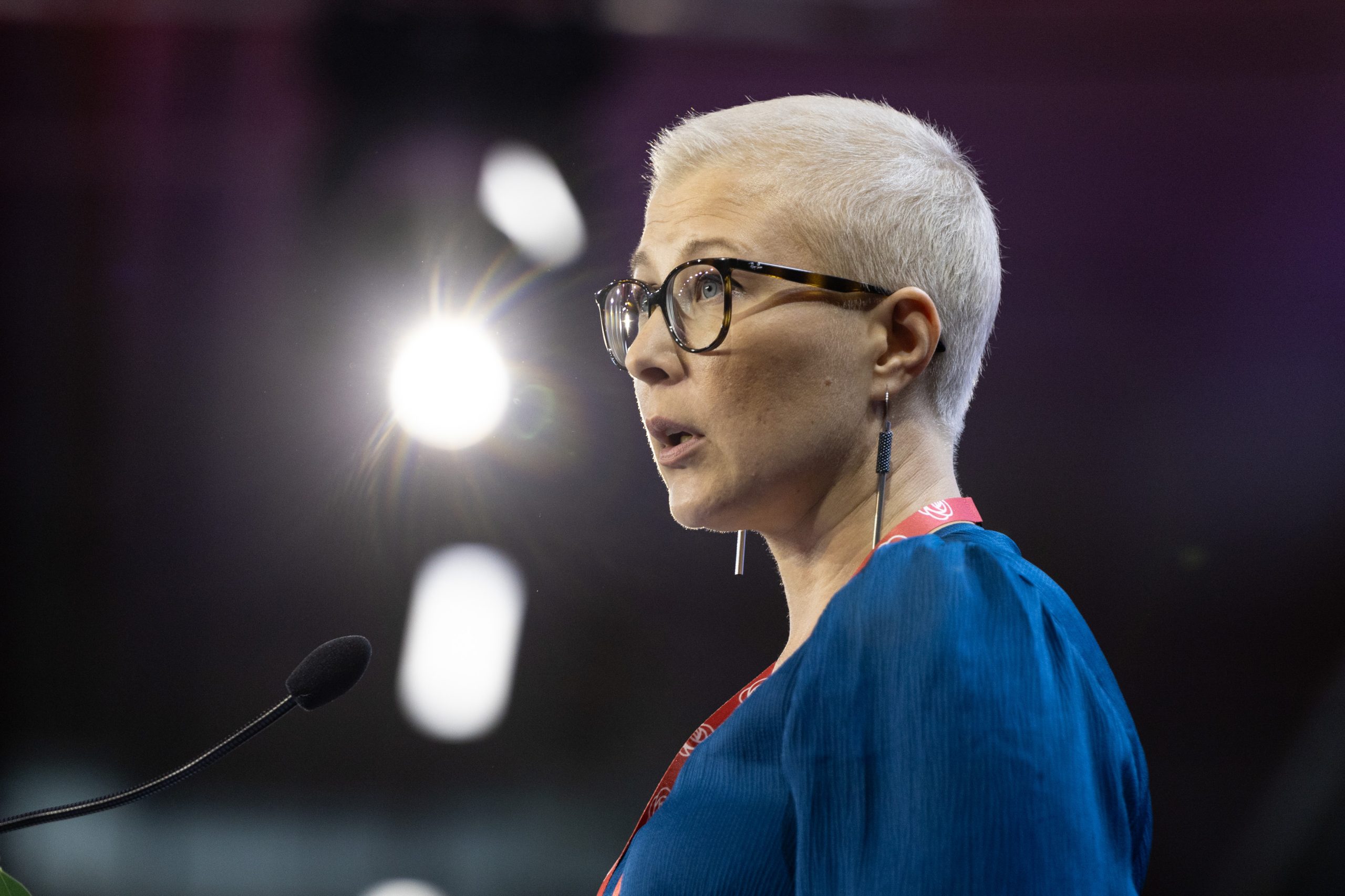 Puheeni SDP:n 47. puoluekokouksen varapuheenjohtajavaalissa 2.9.2023